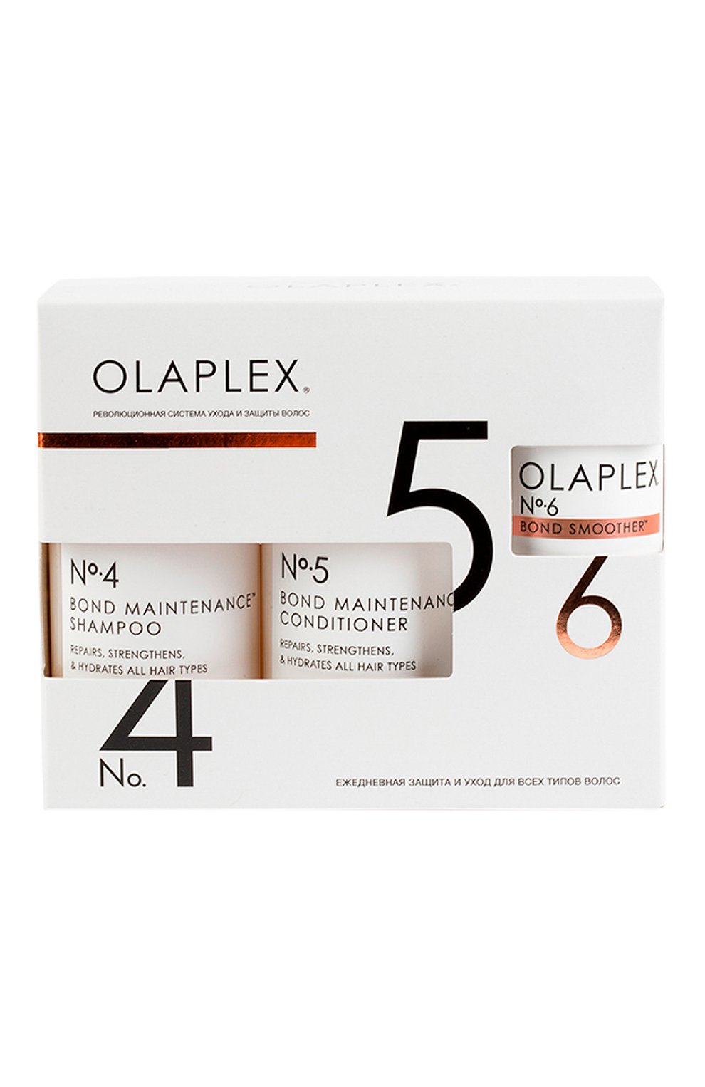 Женский набор bond maintenance system no.4-5-6 OLAPLEX бесцветного цвета, арт. 4660059360935 | Фото 1