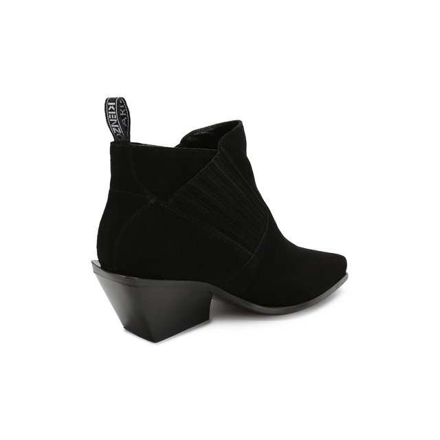 Замшевые ботинки Kenzo F962BT354L56, цвет чёрный, размер 37 - фото 4