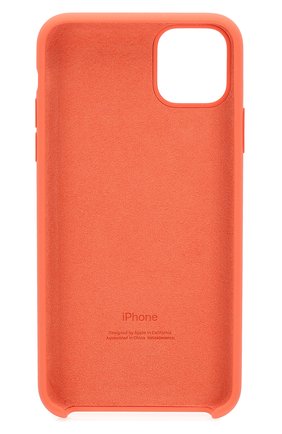 Чехол для iphone 11 pro max APPLE  оранжевого цвета, арт. MX022ZM/A | Фото 2 (Материал: Пластик)