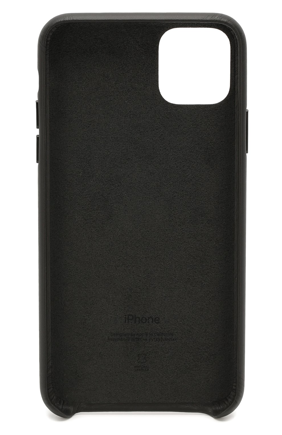 Чехол для iphone 11 pro max APPLE черного цвета по цене 4990 руб., арт. MX0E2ZM/A | Фото 2 Чехол для iphone 11 pro max APPLE черного цвета, арт. MX0E2ZM/A | Фото 2