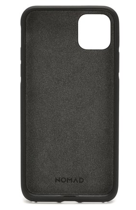 Чехол для iphone 11 pro max NOMAD черного цвета по цене 3990 руб., арт. NM21Y10R00 | Фото 2 Чехол для iphone 11 pro max NOMAD черного цвета, арт. NM21Y10R00 | Фото 2 (Женское Кросс-КТ: Кожа iPhone; Материал: Кожа)