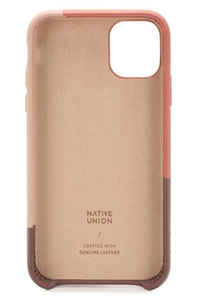 Мужской чехол для iphone 11 NATIVE UNION розового цвета по цене 7990 руб., арт. CMARQ-ROS-NP19M | Фото 2 Мужской чехол для iphone 11 NATIVE UNION розового цвета, арт. CMARQ-ROS-NP19M | Фото 2