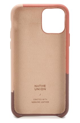 Мужской чехол для iphone 11 pro NATIVE UNION розового цвета по цене 7490 руб., арт. CMARQ-ROS-NP19S | Фото 2 Мужской чехол для iphone 11 pro NATIVE UNION розового цвета, арт. CMARQ-ROS-NP19S | Фото 2