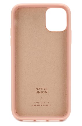 Мужской чехол для iphone 11 NATIVE UNION розового цвета по цене 4590 руб., арт. CCAV-ROS-NP19M | Фото 2 Мужской чехол для iphone 11 NATIVE UNION розового цвета, арт. CCAV-ROS-NP19M | Фото 2