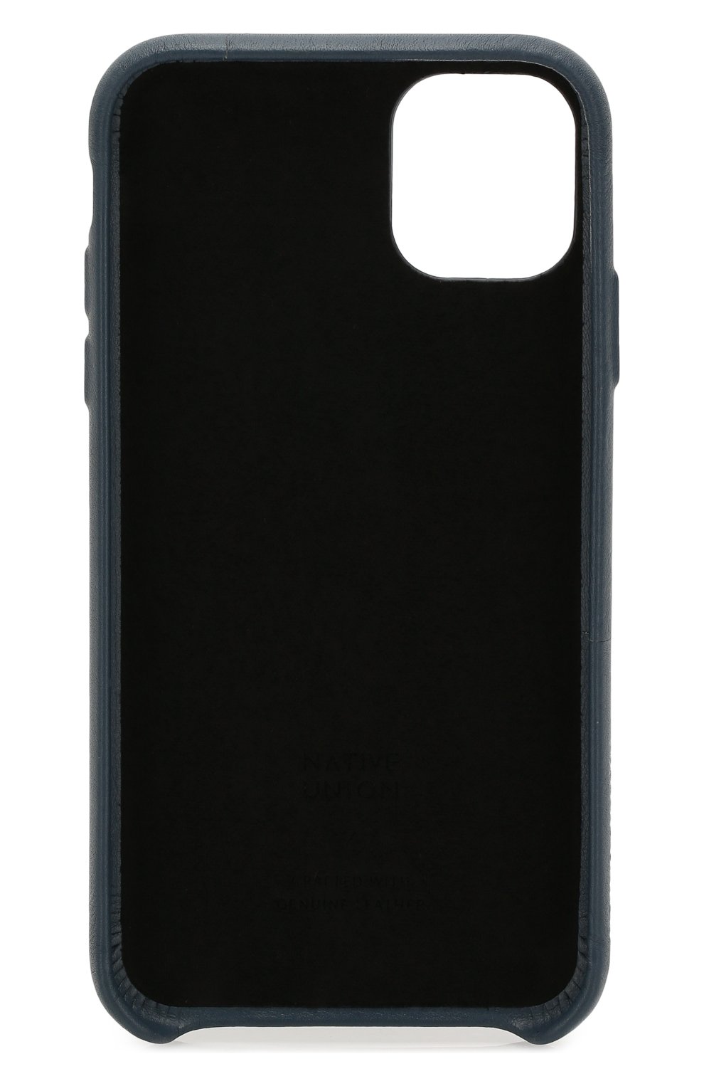 Мужской чехол для iphone 11 NATIVE UNION синего цвета по цене 5490 руб., арт. CCARD-IND-NP19M | Фото 2 Мужской чехол для iphone 11 NATIVE UNION синего цвета, арт. CCARD-IND-NP19M | Фото 2