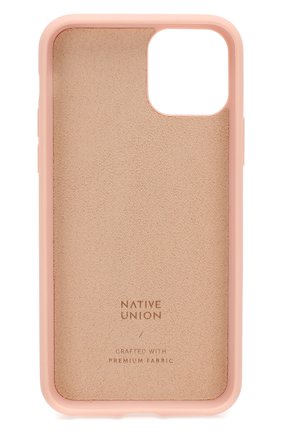 Мужской чехол для iphone 11 pro NATIVE UNION розового цвета по цене 4190 руб., арт. CCAV-ROS-NP19S | Фото 2 Мужской чехол для iphone 11 pro NATIVE UNION розового цвета, арт. CCAV-ROS-NP19S | Фото 2