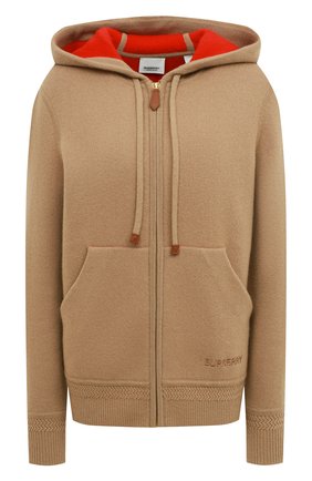 Женский кашемировый кардиган BURBERRY бежевого цвета по цене 78400 руб., арт. 8021030 | Фото 1 Женский кашемировый кардиган BURBERRY бежевого цвета, арт. 8021030 | Фото 1