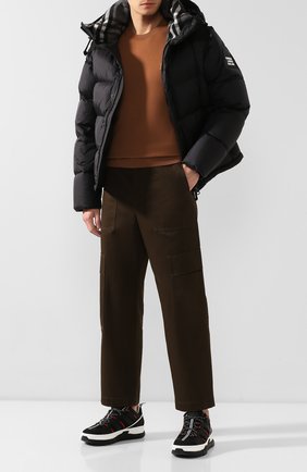 Мужской кашемировый джемпер BURBERRY бежевого цвета по цене 36000 руб., арт. 8018696 | Фото 2 Мужской кашемировый джемпер BURBERRY бежевого цвета, арт. 8018696 | Фото 2