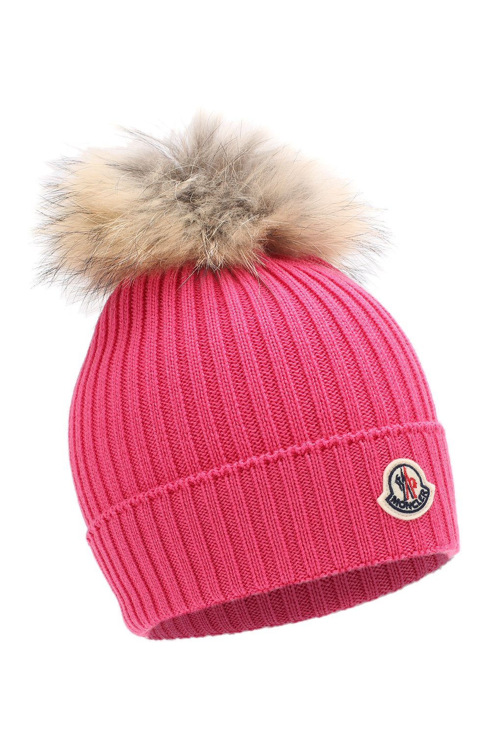 Детский комплект из шапки и шарфа MONCLER фуксия цвета по цене 25200 руб., арт. E2-954-00951-06-04S01 | Фото 2 Детский комплект из шапки и шарфа MONCLER фуксия цвета, арт. E2-954-00951-06-04S01 | Фото 2 (Материал: Шерсть; Статус проверки: Проверено, Проверена категория)