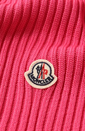 Детский комплект из шапки и шарфа MONCLER фуксия цвета по цене 25200 руб., арт. E2-954-00951-06-04S01 | Фото 5 Детский комплект из шапки и шарфа MONCLER фуксия цвета, арт. E2-954-00951-06-04S01 | Фото 5 (Материал: Шерсть; Статус проверки: Проверено, Проверена категория)