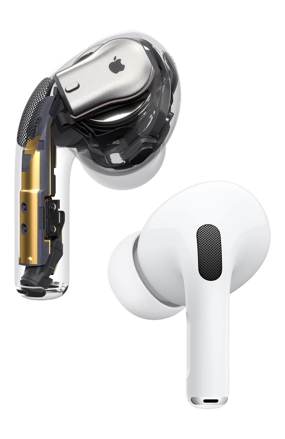 Наушники airpods pro APPLE белого цвета по цене 24990 руб., арт. MWP22RU/A | Фото 5 Наушники airpods pro APPLE белого цвета, арт. MWP22RU/A | Фото 5
