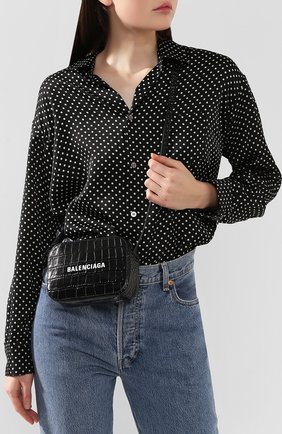 Женская сумка everyday xs BALENCIAGA черного цвета по цене 72100 руб., арт. 552372/1LRCN | Фото 2 Женская сумка everyday xs BALENCIAGA черного цвета, арт. 552372/1LRCN | Фото 2
