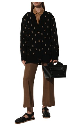 Женский кардиган BURBERRY черного цвета по цене 66700 руб., арт. 8021033 | Фото 2 Женский кардиган BURBERRY черного цвета, арт. 8021033 | Фото 2