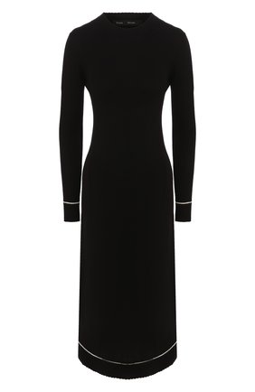 Женское платье из смеси шерсти и кашемира PROENZA SCHOULER черного цвета по цене 78650 руб., арт. R1937225-KK013 | Фото 1 Женское платье из смеси шерсти и кашемира PROENZA SCHOULER черного цвета, арт. R1937225-KK013 | Фото 1