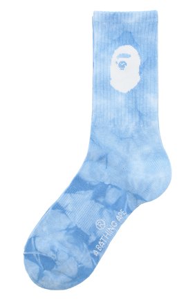 Мужские носки BAPE голубого цвета по цене 2695 руб., арт. 1F70183002 | Фото 1 Мужские носки BAPE голубого цвета, арт. 1F70183002 | Фото 1