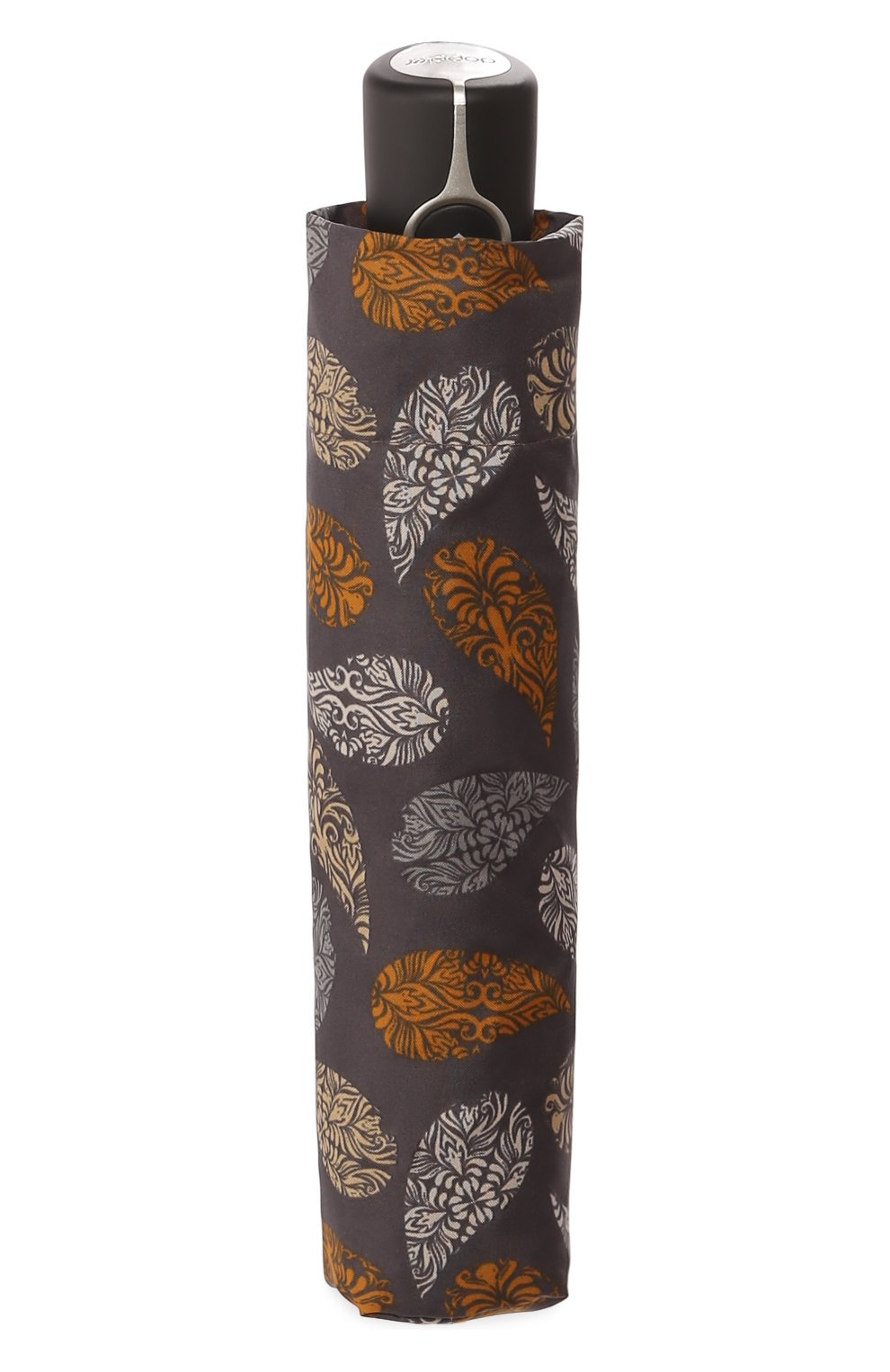 Женский складной зонт DOPPLER серого цвета, арт. 7441465 J03 | Фото 4 (Материал: Текстиль, Синтетический материал)