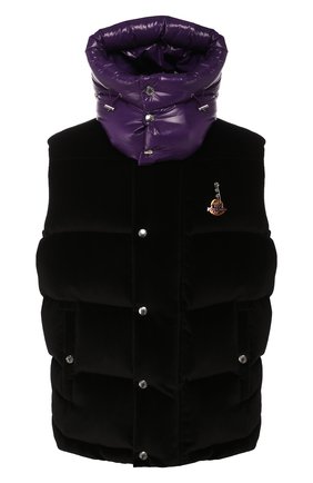 Пуховый жилет 8 Moncler Palm Angels | Фото №1 Пуховый жилет 8 Moncler Palm Angels | Фото №1