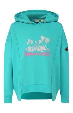 Хлопковое худи 8 Moncler Palm Angels | Фото №1 Хлопковое худи 8 Moncler Palm Angels | Фото №1