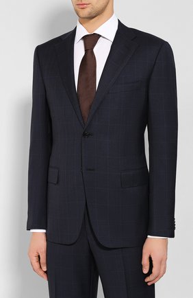 Мужской шерстяной костюм CORNELIANI темно-синего цвета по цене 162000 руб., арт. 847315-9817013/92 Q1 | Фото 2 Мужской шерстяной костюм CORNELIANI темно-синего цвета, арт. 847315-9817013/92 Q1 | Фото 2