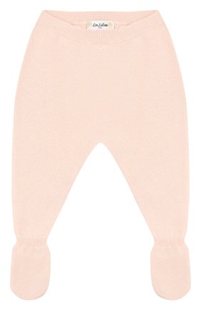Детские кашемировые ползунки LES LUTINS розового цвета, арт. 19H00202 | Фото 1 (Материал внешний: Шерсть, Кашемир; Статус проверки: Проверена категория)