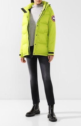 Женский пуховая куртка approach CANADA GOOSE зеленого цвета по цене 66300 руб., арт. 2078L | Фото 2 Женский пуховая куртка approach CANADA GOOSE зеленого цвета, арт. 2078L | Фото 2