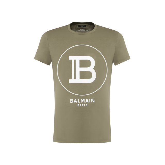 Хлопковая футболка BALMAIN 10635602