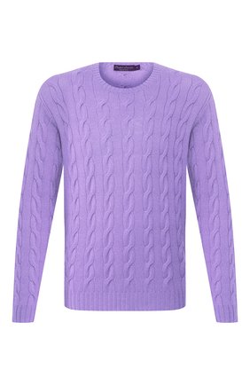 Мужской кашемировый джемпер RALPH LAUREN фиолетового цвета по цене 98550 руб., арт. 790509405 | Фото 1 Мужской кашемировый джемпер RALPH LAUREN фиолетового цвета, арт. 790509405 | Фото 1