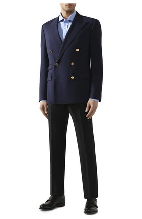 Мужская хлопковая сорочка RALPH LAUREN голубого цвета по цене 36400 руб., арт. 791769934 | Фото 2 Мужская хлопковая сорочка RALPH LAUREN голубого цвета, арт. 791769934 | Фото 2 (Рукава: Длинные; Длина (для топов): Стандартные; Материал внешний: Лиоцелл, Хлопок, Растительное волокно; Случай: Формальный; Принт: Однотонные; Манжеты: На пуговицах; Воротник: Акула)
