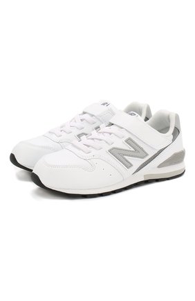 Детские кроссовки 996 NEW BALANCE белого цвета по цене 6130 руб., арт. YV996LWH/M | Фото 1 Детские кроссовки 996 NEW BALANCE белого цвета, арт. YV996LWH/M | Фото 1
