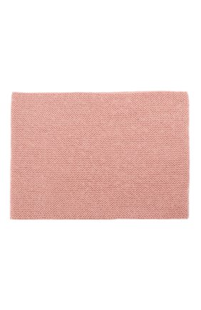 Детский кашемировый шарф LES LUTINS розового цвета, арт. 19H02703 | Фото 1 (Материал: Кашемир, Шерсть, Текстиль; Статус проверки: Проверена категория)