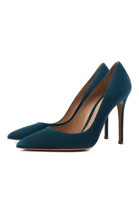 Замшевые туфли Gianvito 105 | Фото №1 Замшевые туфли Gianvito 105 | Фото №1