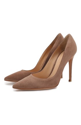 Замшевые туфли Gianvito 105 | Фото №1 Замшевые туфли Gianvito 105 | Фото №1