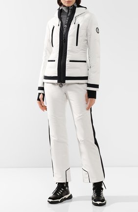Женская куртка с капюшоном GIORGIO ARMANI белого цвета по цене 221500 руб., арт. 6GAG85/AN92Z | Фото 2 Женская куртка с капюшоном GIORGIO ARMANI белого цвета, арт. 6GAG85/AN92Z | Фото 2
