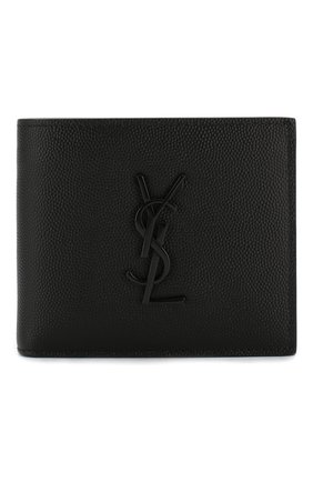 Мужской кожаное портмоне SAINT LAURENT черного цвета по цене 25000 руб., арт. 453276/BTY0U | Фото 1 Мужской кожаное портмоне SAINT LAURENT черного цвета, арт. 453276/BTY0U | Фото 1