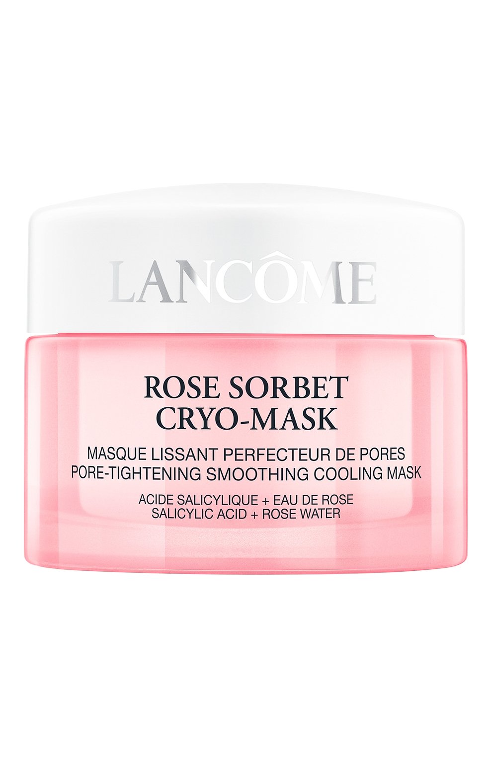 Охлаждающая маска rose sorbet cryo-mask (50ml) LANCOME бесцветного цвета, арт. 3614272549319 | Фото 1 (Статус проверки: Проверена категория)