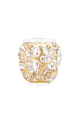 Мужского ваза tourbillons small LALIQUE золотого цвета по цене 98250 руб., арт. 10683700 | Фото 1 Мужского ваза tourbillons small LALIQUE золотого цвета, арт. 10683700 | Фото 1
