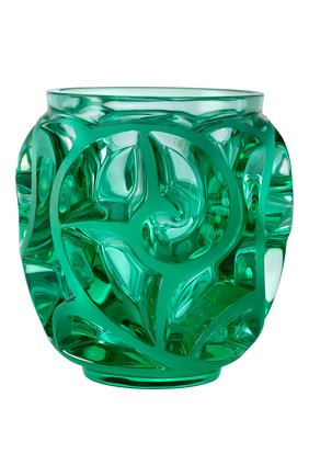 Мужского ваза tourbillons LALIQUE зеленого цвета по цене 463500 руб., арт. 10684800 | Фото 1 Мужского ваза tourbillons LALIQUE зеленого цвета, арт. 10684800 | Фото 1
