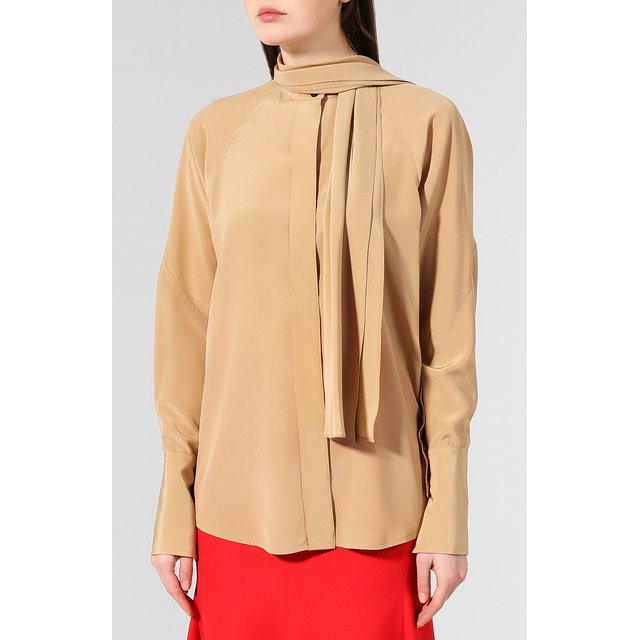 Шелковая блузка Victoria Beckham 10635509