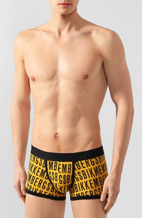 Мужские хлопковые боксеры DIRK BIKKEMBERGS желтого цвета по цене 3895 руб., арт. B4B4072 | Фото 2 Мужские хлопковые боксеры DIRK BIKKEMBERGS желтого цвета, арт. B4B4072 | Фото 2
