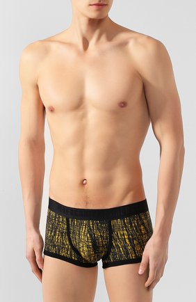 Мужские хлопковые боксеры DIRK BIKKEMBERGS желтого цвета по цене 3895 руб., арт. B4B4071 | Фото 2 Мужские хлопковые боксеры DIRK BIKKEMBERGS желтого цвета, арт. B4B4071 | Фото 2