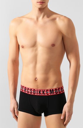 Мужские хлопковые боксеры DIRK BIKKEMBERGS черного цвета по цене 3185 руб., арт. B4B4067 | Фото 2 Мужские хлопковые боксеры DIRK BIKKEMBERGS черного цвета, арт. B4B4067 | Фото 2