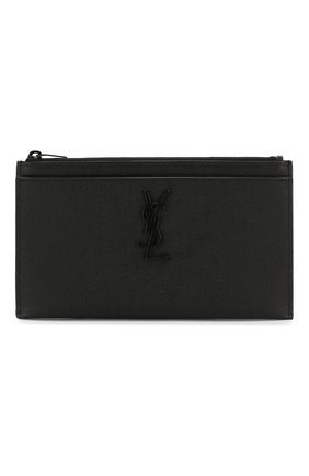 Мужской кожаный футляр для документов SAINT LAURENT черного цвета по цене 21400 руб., арт. 574454/BTY0U | Фото 1 Мужской кожаный футляр для документов SAINT LAURENT черного цвета, арт. 574454/BTY0U | Фото 1