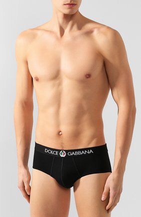 Мужские хлопковые хипсы DOLCE & GABBANA черного цвета по цене 3180 руб., арт. 0121/N60121/00020 | Фото 2 Мужские хлопковые хипсы DOLCE & GABBANA черного цвета, арт. 0121/N60121/00020 | Фото 2