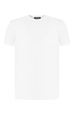 Мужская хлопковая футболка DSQUARED2 белого цвета, арт. D9M202450 | Фото 1 (Кросс-КТ: домашняя одежда; Рукава: Короткие; Длина (для топов): Стандартные; Материал внешний: Хлопок; Мужское Кросс-КТ: Футболка-белье)