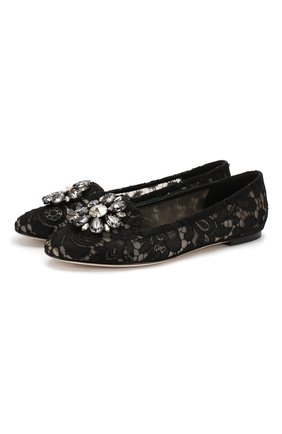 Женские текстильные балетки rainbow lace DOLCE & GABBANA черного цвета по цене 49950 руб., арт. CP0010/AL198 | Фото 1 Женские текстильные балетки rainbow lace DOLCE & GABBANA черного цвета, арт. CP0010/AL198 | Фото 1 (Материал внутренний: Натуральная кожа, Текстиль; Материал внешний: Текстиль; Подошва: Плоская; Каблук высота: Низкий)