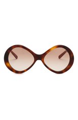 Женские солнцезащитные очки CHLOÉ коричневого цвета, арт. 2743S-270 | Фото 3 (Тип очков: С/з; Оптика Гендер: оптика-женское; Очки форма: Бабочка)