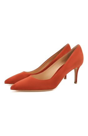 Замшевые туфли Gianvito 70 | Фото №1 Замшевые туфли Gianvito 70 | Фото №1