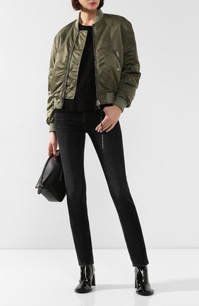 Женские джинсы FRAME DENIM черного цвета по цене 26200 руб., арт. LN504 | Фото 2 Женские джинсы FRAME DENIM черного цвета, арт. LN504 | Фото 2