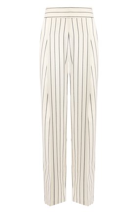 Женские шерстяные брюки OSCAR DE LA RENTA белого цвета по цене 126500 руб., арт. 20RN323PSG | Фото 1 Женские шерстяные брюки OSCAR DE LA RENTA белого цвета, арт. 20RN323PSG | Фото 1