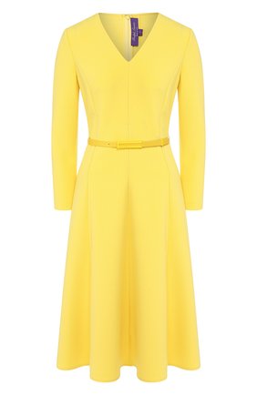 Женское шерстяное платье RALPH LAUREN желтого цвета по цене 215500 руб., арт. 290788896 | Фото 1 Женское шерстяное платье RALPH LAUREN желтого цвета, арт. 290788896 | Фото 1
